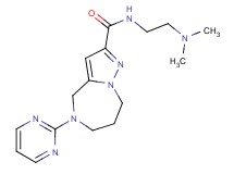 N-[2-(dimethylamino)ethyl]-5-pyrimidin-2-yl-5,6,7,8-tetrahydro-4H-pyrazolo[1,5-a][1,4]diazepine-2-carboxamide