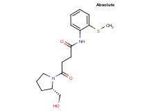4-[(2S)-2-(hydroxymethyl)pyrrolidin-1-yl]-N-[2-(methylthio)phenyl]-4-oxobutanamide
