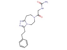 N-{2-oxo-2-[3-(2-phenylethyl)-5,6,8,9-tetrahydro-7H-[1,2,4]triazolo[4,3-d][1,4]diazepin-7-yl]ethyl}urea