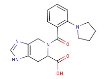 5-(2-pyrrolidin-1-ylbenzoyl)-4,5,6,7-tetrahydro-1H-imidazo[4,5-c]pyridine-6-carboxylic acid