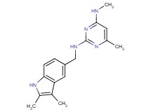 N~2~-[(2,3-dimethyl-1H-indol-5-yl)methyl]-N~4~,6-dimethylpyrimidine-2,4-diamine