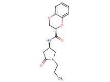 N-(5-oxo-1-propyl-3-pyrrolidinyl)-2,3-dihydro-1,4-benzodioxine-2-carboxamide