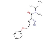 N-(sec-butyl)-N-methyl-5-(phenoxymethyl)-1H-pyrazole-3-carboxamide