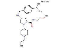 (4R)-4-[(4-isopropylbenzyl)amino]-N-(2-methoxyethyl)-1-(1-propyl-4-piperidinyl)-L-prolinamide