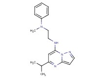 N'-(5-isopropylpyrazolo[1,5-a]pyrimidin-7-yl)-N-methyl-N-phenylethane-1,2-diamine