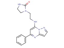 1-{2-[(5-phenylpyrazolo[1,5-a]pyrimidin-7-yl)amino]ethyl}imidazolidin-2-one