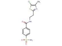 4-(aminosulfonyl)-N-[2-(5-chloro-4-methyl-1,3-thiazol-2-yl)ethyl]benzamide