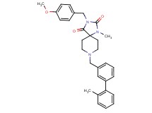 3-(4-methoxybenzyl)-1-methyl-8-[(2'-methyl-3-biphenylyl)methyl]-1,3,8-triazaspiro[4.5]decane-2,4-dione