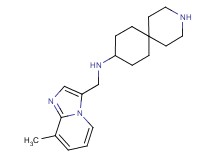 N-[(8-methylimidazo[1,2-a]pyridin-3-yl)methyl]-3-azaspiro[5.5]undecan-9-amine dihydrochloride