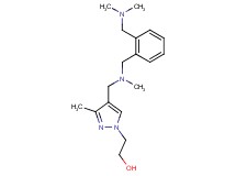 2-(4-{[{2-[(dimethylamino)methyl]benzyl}(methyl)amino]methyl}-3-methyl-1H-pyrazol-1-yl)ethanol