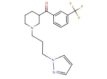 {1-[3-(1H-pyrazol-1-yl)propyl]-3-piperidinyl}[3-(trifluoromethyl)phenyl]methanone