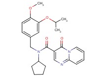 N-cyclopentyl-N-(3-isopropoxy-4-methoxybenzyl)-4-oxo-4H-pyrido[1,2-a]pyrimidine-3-carboxamide