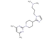 (3-{2-[1-(4,6-dimethyl-2-pyrimidinyl)-4-piperidinyl]-1H-imidazol-1-yl}propyl)dimethylamine