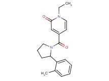 1-ethyl-4-{[2-(2-methylphenyl)pyrrolidin-1-yl]carbonyl}pyridin-2(1H)-one
