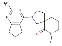 2-(2-methyl-6,7-dihydro-5H-cyclopenta[d]pyrimidin-4-yl)-2,7-diazaspiro[4.5]decan-6-one