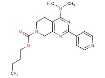 butyl 4-(dimethylamino)-2-pyridin-4-yl-5,8-dihydropyrido[3,4-d]pyrimidine-7(6H)-carboxylate