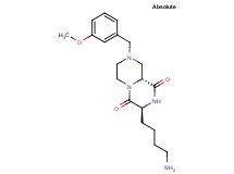 (3S,9aR)-3-(4-aminobutyl)-8-(3-methoxybenzyl)tetrahydro-2H-pyrazino[1,2-a]pyrazine-1,4(3H,6H)-dione