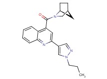 4-[(1S*,4S*)-2-azabicyclo[2.2.1]hept-2-ylcarbonyl]-2-(1-propyl-1H-pyrazol-4-yl)quinoline