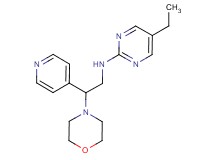 5-ethyl-N-(2-morpholin-4-yl-2-pyridin-4-ylethyl)pyrimidin-2-amine