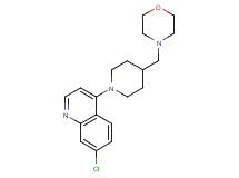 7-chloro-4-[4-(4-morpholinylmethyl)-1-piperidinyl]quinoline