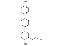 2-{1-methyl-4-[1-(4-methylphenyl)-4-piperidinyl]-2-piperazinyl}ethanol