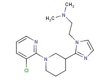 (2-{2-[1-(3-chloropyridin-2-yl)piperidin-3-yl]-1H-imidazol-1-yl}ethyl)dimethylamine