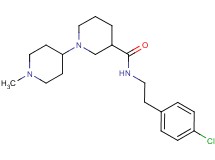 N-[2-(4-chlorophenyl)ethyl]-1'-methyl-1,4'-bipiperidine-3-carboxamide