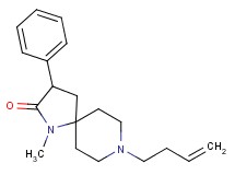8-(3-buten-1-yl)-1-methyl-3-phenyl-1,8-diazaspiro[4.5]decan-2-one