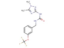 N-(1,5-dimethyl-1H-1,2,4-triazol-3-yl)-N'-[3-(trifluoromethoxy)benzyl]urea