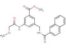 methyl 3-[(methoxyacetyl)amino]-5-[(2-naphthoylamino)methyl]benzoate