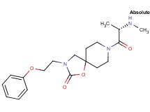 8-(N-methyl-L-alanyl)-3-(2-phenoxyethyl)-1-oxa-3,8-diazaspiro[4.5]decan-2-one hydrochloride