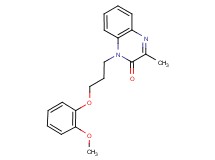 1-[3-(2-methoxyphenoxy)propyl]-3-methylquinoxalin-2(1H)-one
