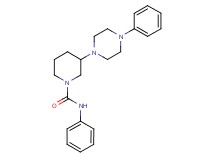 N-phenyl-3-(4-phenyl-1-piperazinyl)-1-piperidinecarboxamide