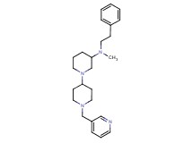 N-methyl-N-(2-phenylethyl)-1'-(3-pyridinylmethyl)-1,4'-bipiperidin-3-amine