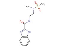 N-{2-[methyl(methylsulfonyl)amino]ethyl}-1H-benzimidazole-2-carboxamide