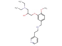 1-(diethylamino)-3-[2-methoxy-5-({[2-(3-pyridinyl)ethyl]amino}methyl)phenoxy]-2-propanol