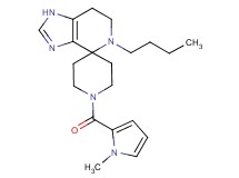 5-butyl-1'-[(1-methyl-1H-pyrrol-2-yl)carbonyl]-1,5,6,7-tetrahydrospiro[imidazo[4,5-c]pyridine-4,4'-piperidine]