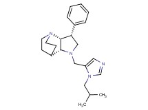 (3R*,3aR*,7aR*)-1-[(1-isobutyl-1H-imidazol-5-yl)methyl]-3-phenyloctahydro-4,7-ethanopyrrolo[3,2-b]pyridine