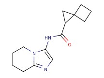 N-(5,6,7,8-tetrahydroimidazo[1,2-a]pyridin-3-yl)spiro[2.3]hexane-1-carboxamide