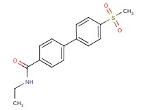 N-ethyl-4'-(methylsulfonyl)biphenyl-4-carboxamide