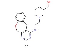 (1-{2-[(2-methyl-5,11-dihydro[1]benzoxepino[3,4-d]pyrimidin-4-yl)amino]ethyl}piperidin-3-yl)methanol