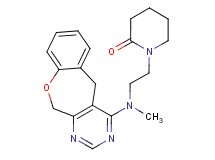 1-{2-[5,11-dihydro[1]benzoxepino[3,4-d]pyrimidin-4-yl(methyl)amino]ethyl}piperidin-2-one