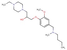 1-(4-{[butyl(methyl)amino]methyl}-2-methoxyphenoxy)-3-(4-ethyl-1-piperazinyl)-2-propanol