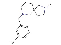 7-(3-methylbenzyl)-2,7-diazaspiro[4.5]decane
