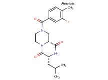 (3R,9aR)-8-(3-fluoro-4-methylbenzoyl)-3-isobutyltetrahydro-2H-pyrazino[1,2-a]pyrazine-1,4(3H,6H)-dione