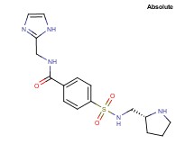 N-(1H-imidazol-2-ylmethyl)-4-({[(2R)-2-pyrrolidinylmethyl]amino}sulfonyl)benzamide dihydrochloride