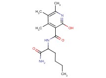 N-[1-(aminocarbonyl)pentyl]-2-hydroxy-4,5,6-trimethylnicotinamide