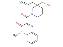 3-{[3-allyl-3-(hydroxymethyl)piperidin-1-yl]carbonyl}-1-methylquinoxalin-2(1H)-one