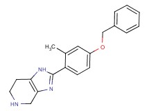 2-[4-(benzyloxy)-2-methylphenyl]-4,5,6,7-tetrahydro-1H-imidazo[4,5-c]pyridine