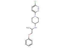 1-(6-chloropyridazin-3-yl)-N-(1-methyl-2-phenoxyethyl)piperidin-4-amine
